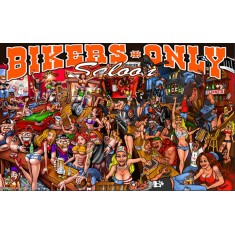 BANDEIRA SALOON BIKERS