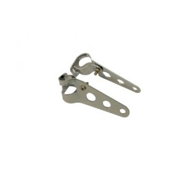 BRIDAS CROMADAS PARA FAROS 35/39 mm BRIDAS CROMADAS PARA FAROS 35/39 mm